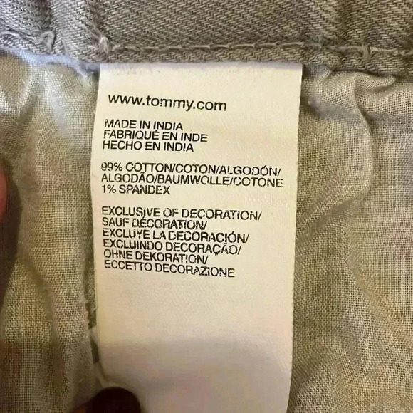 Tommy Hilfiger 2012 Women’s 8 Stretch Cuffed Khaki Shorts - Picture 7 of 8